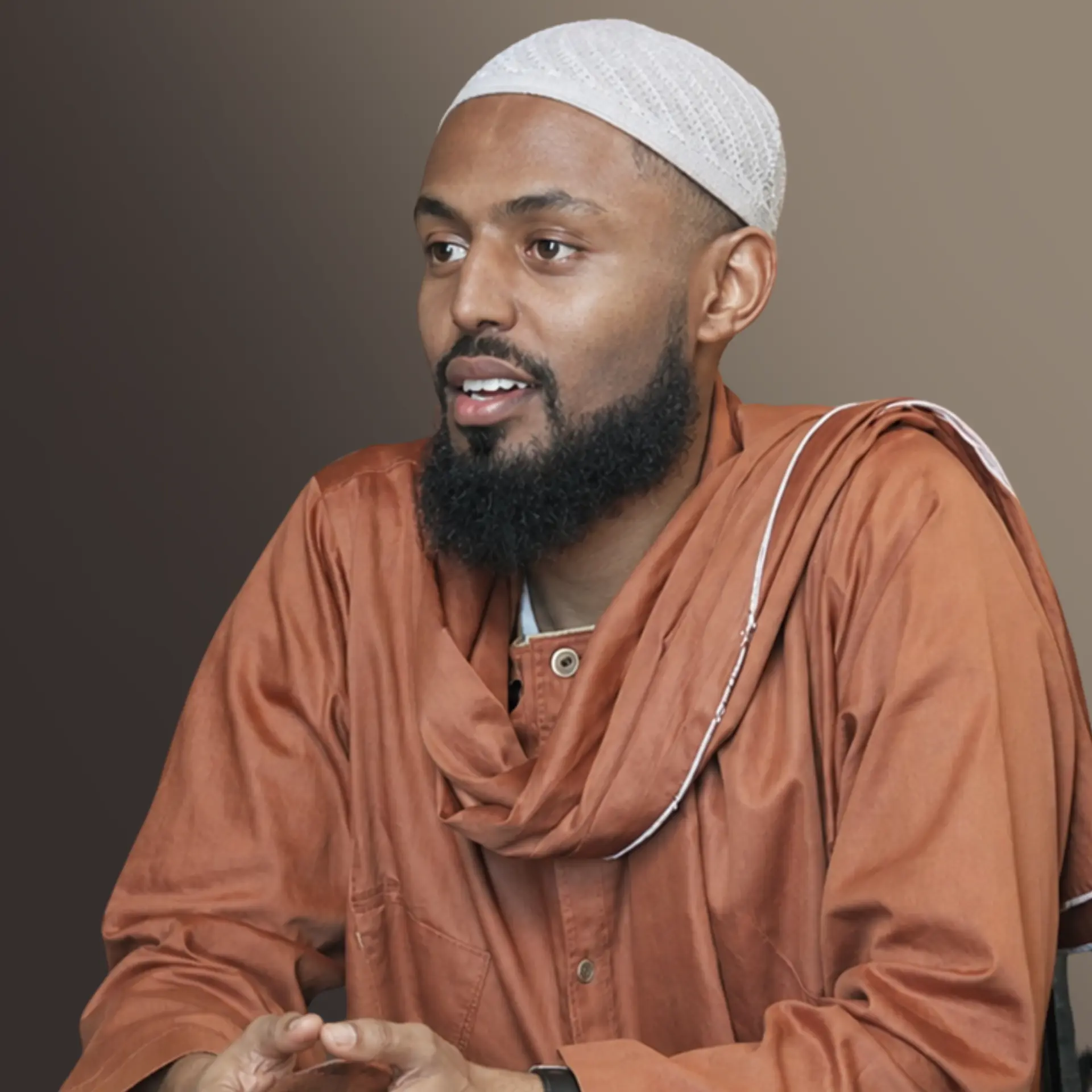 Mazin Jamal, host of The Art of Embrace