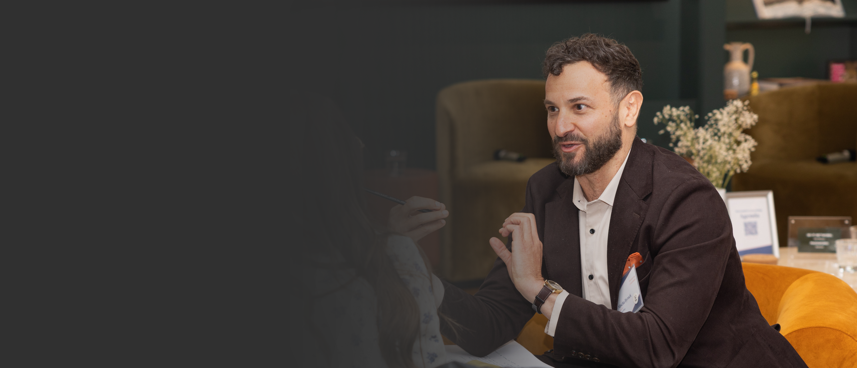 Mischa Byruck, accountability coach, educator and speaker